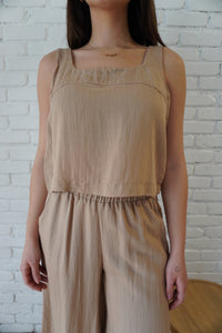 Lily Woven Tank Top