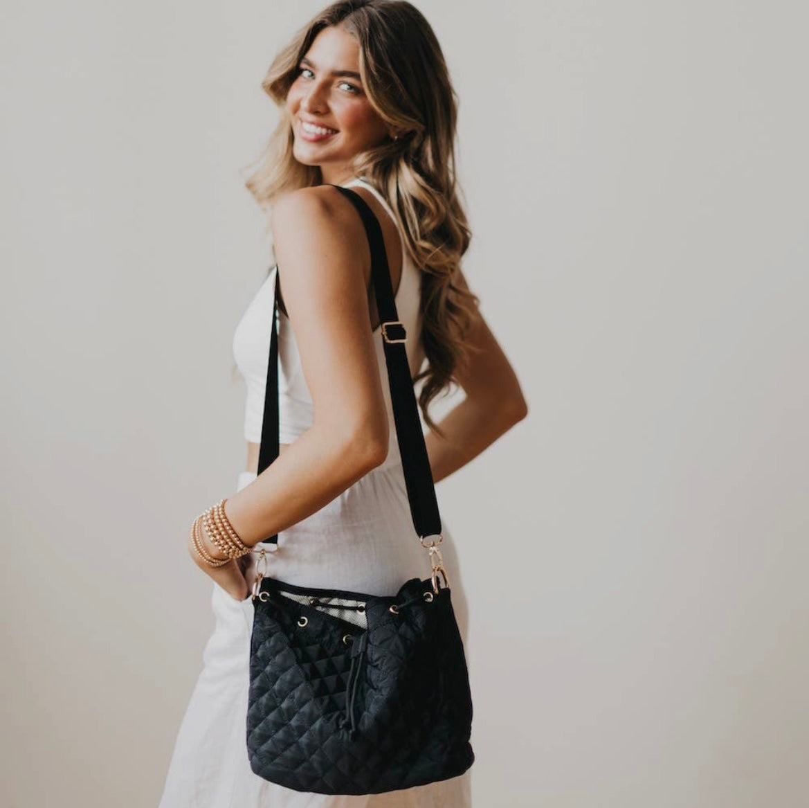 Quincy Quilted Crossbody