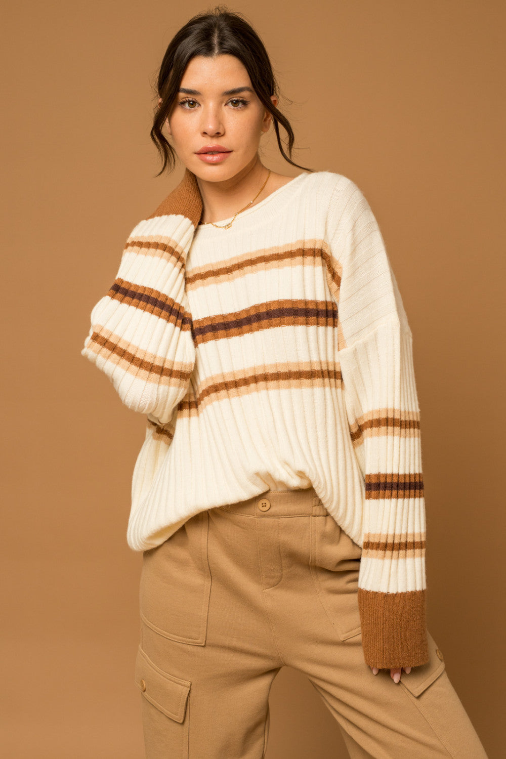 Fireside Striped Sweater