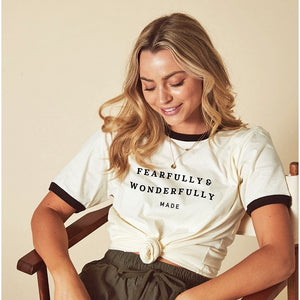 Fearfully & Wonderfully Made Ringer Graphic T