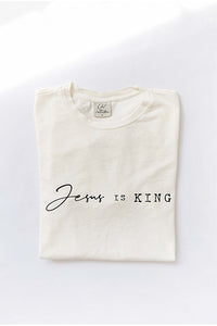 Jesus Is King Mineral Graphic T